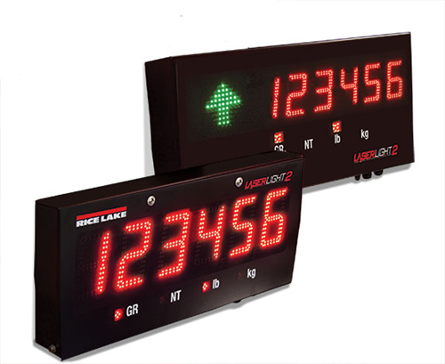 Laser Light2 - Outdoor Remote Weight Display - Flange Mounted