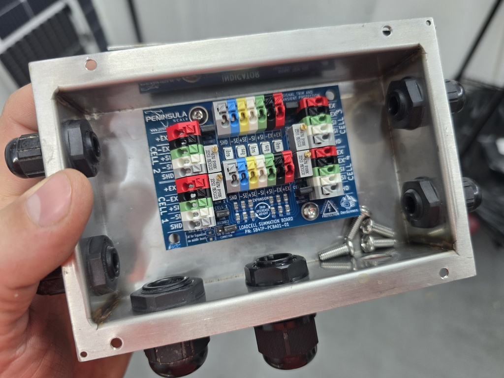 Summation Board PCBA 4 Cell Transient Protection Spring Terminals