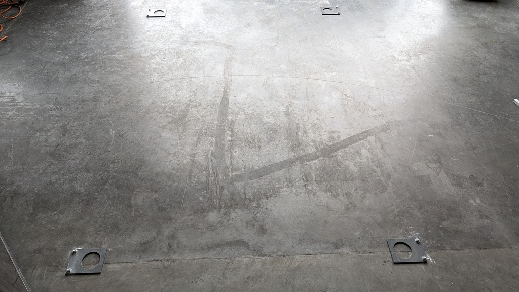 Floor Scale Levelling Foot Capture Plate | Anti-Sliding Protection