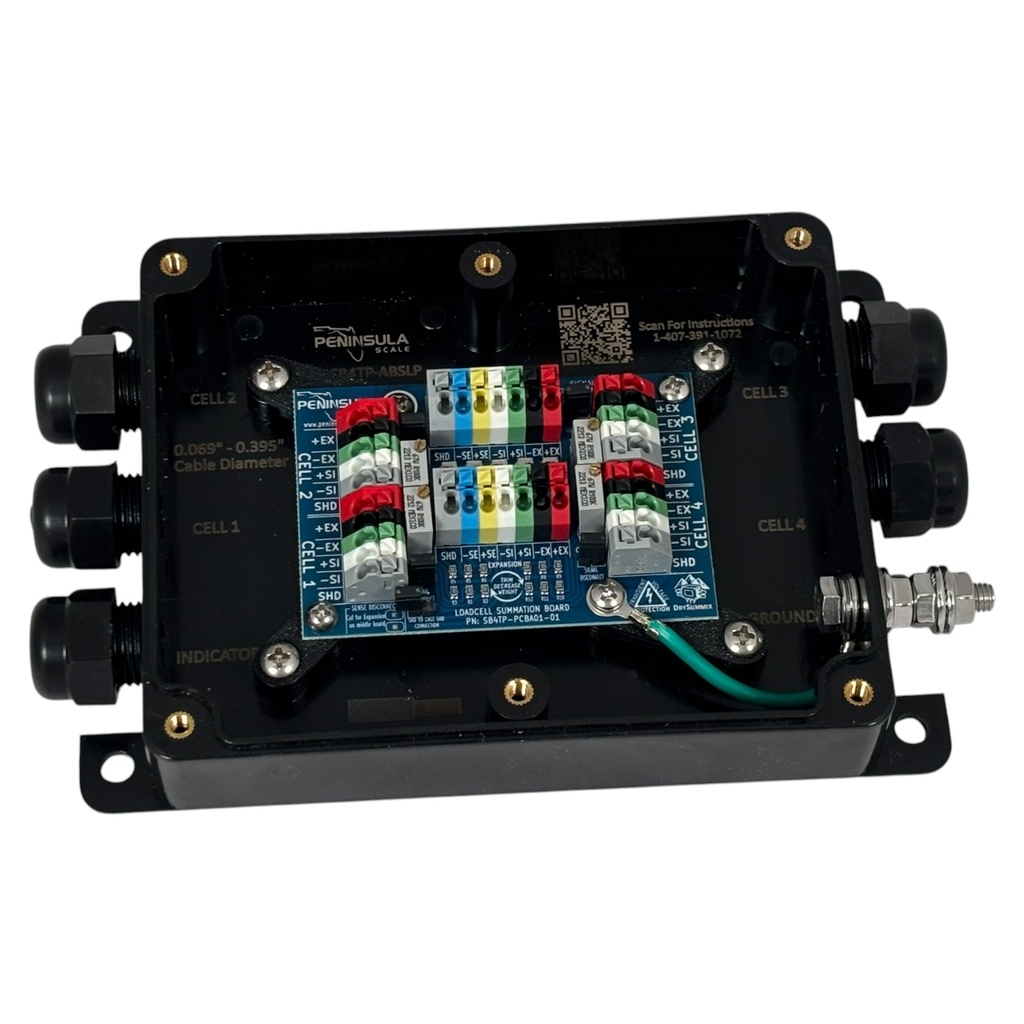 Sum Box (Jbox) 4 Ch Signal Trim Transient Protected