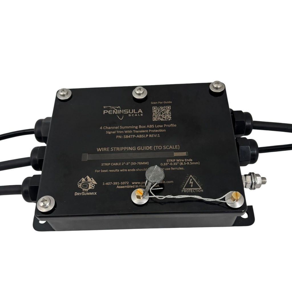 Sum Box (Jbox) 4 Ch Signal Trim Transient Protected
