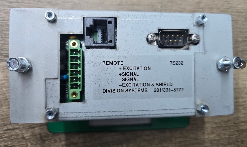 Division Weigh To Go - Agent/Main Display Rear Data Connections