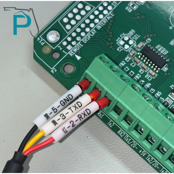 DB9 Female to Wire With Gender Changer