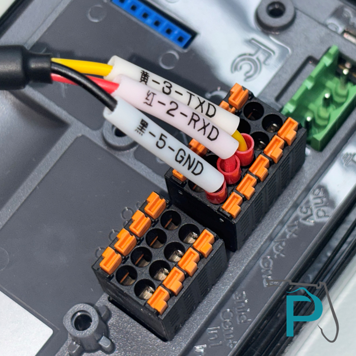 DB9 Female to Wire With Gender Changer