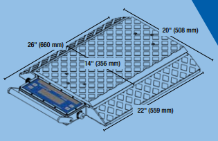 Intercomp PT300DW Wireless Solar Wheel load scale