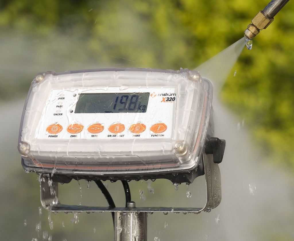 [PMG-RIN-X320-K376-AC3] Rinstrum X320 P68/IP69K Extreme Wash Down Indicator (AC Power)