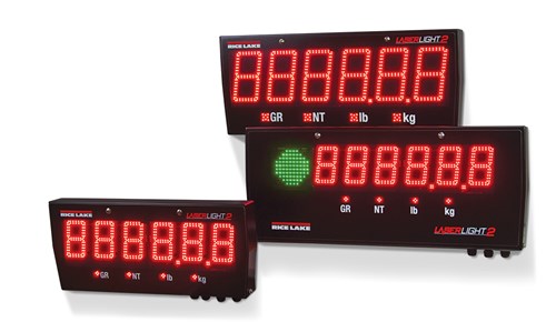 Laser Light2 - Outdoor Remote Weight Display - Flange Mounted