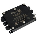 ABS Low Profile Junction Box - 4 Channel - Signal Trim with Transient Protection