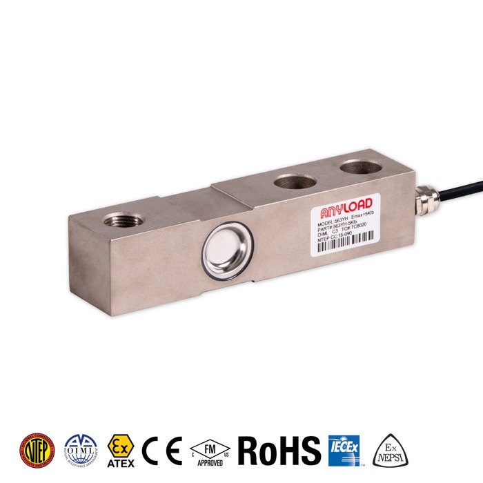 [ANY-563YH-100lb] AnyLoad 563YH Single Ended Beam Load Cell (100LB)