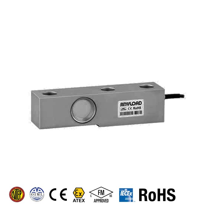 [ANY-563YHFK-125kg] AnyLoad 563YHFK Single Ended Beam Load Cell (125kg)