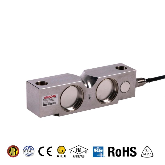 [ANY-102BS-25Klb-YZ] AnyLoad 102BS Double Ended Beam Load Cell (25Klb)