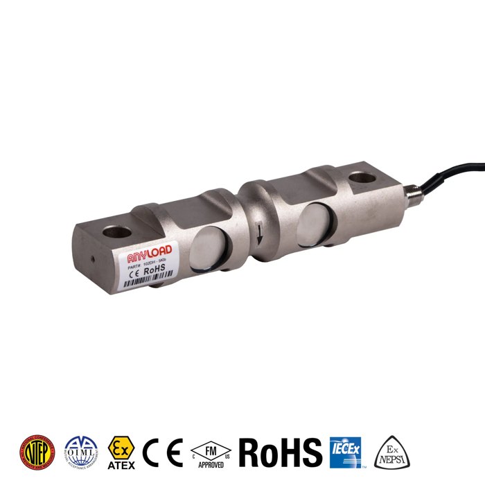[ANY-102DH-5Klb] AnyLoad 102DH Double Ended Beam Load Cell (5Klb)