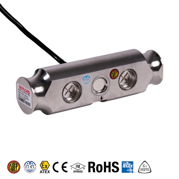 [ANY-102FS-50Klb-YZ] AnyLoad 102FS Double Ended Beam Load Cell (50Klb)