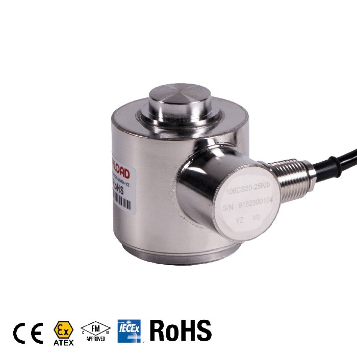 [ANY-106CS20-10Klb-YZ] AnyLoad 106CS20 Canister Load Cell (10Klb)