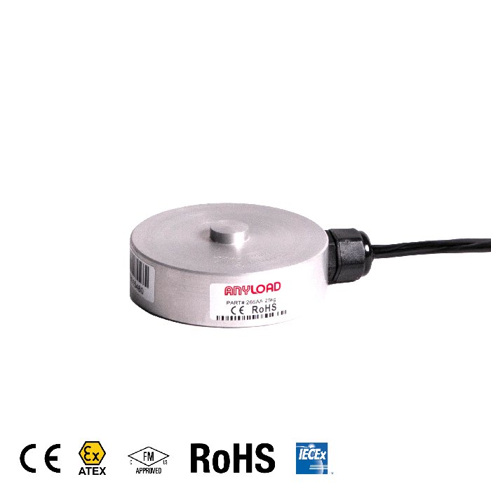 [ANY-266AA-25kg] AnyLoad 266AA Compression Load Cell (25kg)