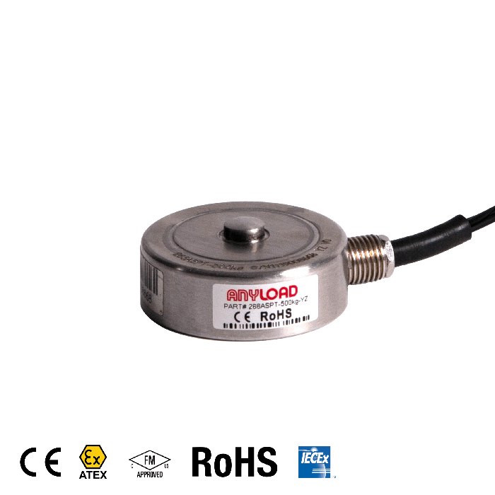 [ANY-266ASPT-5t-YZ] AnyLoad 266ASPT Compression Load Cell (5t)