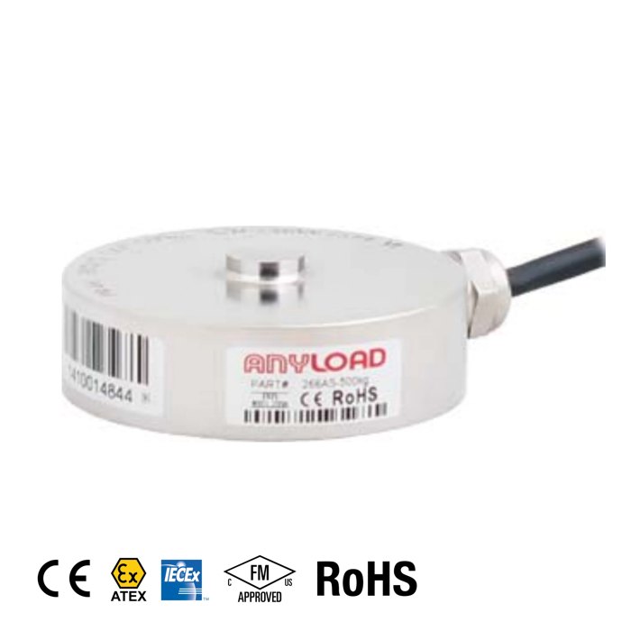 [ANY-266AS-100kg] AnyLoad 266AS Compression Load Cell (100kg)