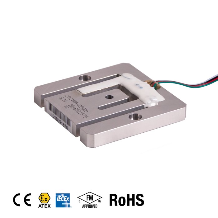 [ANY-202WA-12.5lb] AnyLoad 202WA Planar Load Cell (12.5lb)