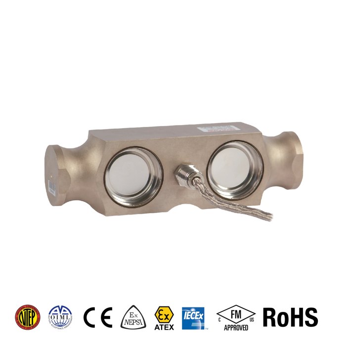 [ANY-102RH-CB-75Klb-R20f] AnyLoad 102RH-CB-75Klb-R20f — Double Ended Beam Load Cell