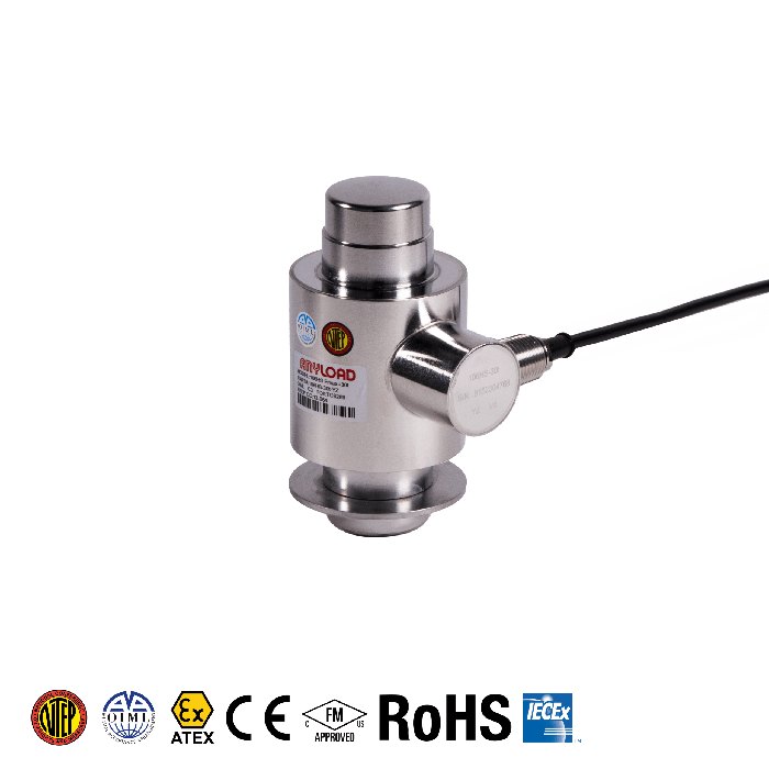 [ANY-106HS-30t-YZ] AnyLoad 106HS Canister Load Cell (30t)