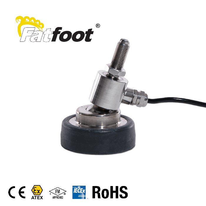 [ANY-106MS-F-1Klb-YZ] AnyLoad 106MS-F-YZ FatFoot Load Cell with Fixed Cable (1Klb)